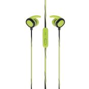 Setty słuchawki przewodowe Sport douszne zielone