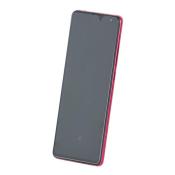 LCD + Panel Dotykowy Xiaomi MI 9T / Xiaomi 9T Pro 560910014033 560910013033 czerwony z ramką oryginał