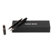 Zestaw upominkowy HUGO BOSS długopis i pióro wieczne - HSS2522A + HSS2524A