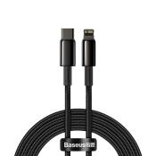 Baseus kabel USB Typ C - Lightning szybkie ładowanie Power Delivery 20 W 2 m czarny (CATLWJ-A01)