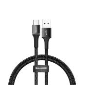 Baseus kabel Halo USB - microUSB 0,5 m 3A czarny