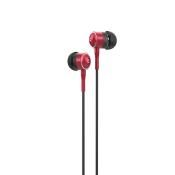 HAVIT słuchawki przewodowe HV-L670 dokanałowe czarno-czerwone