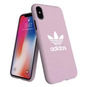 Etui Adidas OR Moulded Case Canvas na iPhone X/ Xs - różowe 31642
