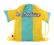 personalizowany worek ze sznurkami dla dzieci CreaDraw T Kids RPET