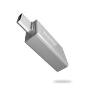 REMAX adapter OTG host USB 3.0 - USB Typ C srebrny