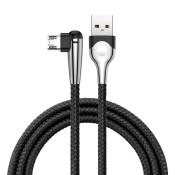 Baseus kabel MVP Elbow USB - microUSB 1,0 m 2A czarny