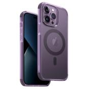 Etui Uniq Combat na iPhone 14 Pro Max Magclick Charging purpurowy/fig purple