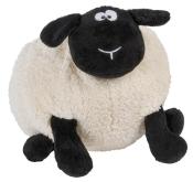 Duża pluszowa owca SAMIRA, biały, czarny