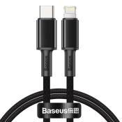 Baseus kabel High Density PD USB-C - Lightning 1,0 m czarny 20W