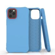 Soft Color Case elastyczne żelowe etui do iPhone 12 Pro / iPhone 12 niebieski