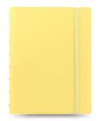 Notebook fILOFAX CLASSIC Pastels A5 blok w linie, pastolowy żółty