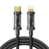 Joyroom kabel przewód USB Typ C - Lightning PD 20W 1.2m czarny (S-CL020A12-black)
