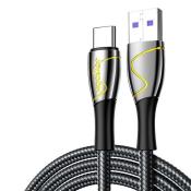 Joyroom Mermaid series kabel USB 3.1 - USB Typ C 5A 1,2m czarny (S-1250K6)