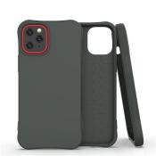 Soft Color Case elastyczne żelowe etui do iPhone 12 Pro / iPhone 12 ciemnozielony