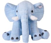 Duży pluszowy słoń LOUNIS, niebieski