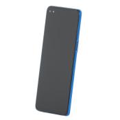 LCD + Panel Dotykowy Motorola Moto G 5G Plus / Moto Edge Lite XT2075 5D68C16996 5D68C17000 niebieski z ramką oryginał