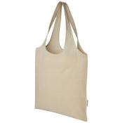 Pheebs modna torba na zakupy o pojemności 7 l z bawełny z recyklingu o gramaturze 150 g/m2