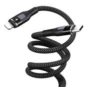 Proda Azeada FengXing kabel USB Typ C - Lightning 20 W 5 A Power Delivery Quick Charge 1m czarny(PD-B54)