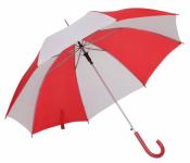 Automatyczny parasol DANCE, biały, czerwony