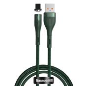 Baseus kabel magnetyczny Zinc USB - Lightning 1,0 m 2,4A zielony