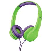 Trust słuchawki przewodowe nauszne Bino Kids zielone