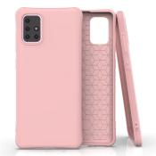 Soft Color Case elastyczne żelowe etui do Samsung Galaxy M31s różowy