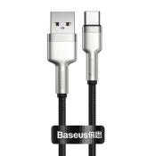 Baseus kabel Cafule Metal USB - USB-C 0,25 m czarny 40W