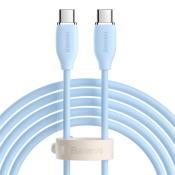 Baseus kabel Jelly Liquid PD USB-C - USB-C 2 m niebieski 100W