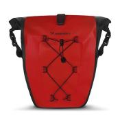 Wozinsky wodoodporna torba rowerowa sakwa na bagażnik 25l czerwony (WBB24RE)