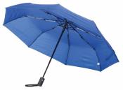 Automatyczny, wiatroodporny parasol kieszonkowy PLOPP, niebieski