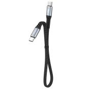 Dudao L10C kabel USB Typ C - USB Typ C PD100W 0.23m czarny (L10C)