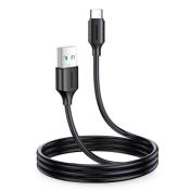 Joyroom kabel do ładowania / transmisji danych USB - USB Typ C 3A 1m czarny (S-UC027A9)