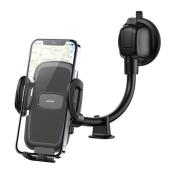 Joyroom samochodowy uchwyt na telefon z elastycznym ramieniem na deskę rozdzielczą szybę czarny (JR-ZS258)