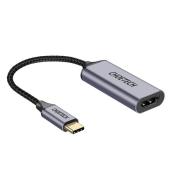 Choetech przejściówka adapter HUB USB Typ C (męski) na HDMI (żeński) 4K 60Hz szary (HUB-H10)