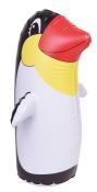Dmuchany pingwin STAND UP, biały, czarny