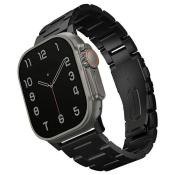 Etui Uniq pasek Osta na Apple Watch 42/44/45/ 49mm Series 1/2/3/4/5/6/7/8/SE/SE2/Ultra Stainless Steel - czarne