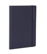 PININFARINA Segno Notebook Stone Paper, notes z kamienia, niebieska okładka, linie