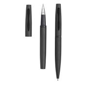 Zestaw piśmienny - metalowy długopis i pióro kulkowe