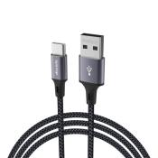 Proda Azeada kabel przewód do szybkiego ładowania USB - USB Typ C 3 A Power Delivery 1m szary (PD-B52a)