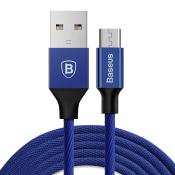 Baseus kabel Yiven USB - microUSB 1,5 m 2A niebieski