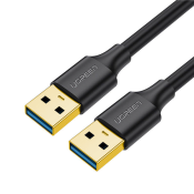 Ugreen kabel przewód USB 3.0 (męski) - USB 3.0 (męski) 2m szary (10371)