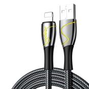 Joyroom Mermaid series kabel USB - Lightning 2,4A 2m czarny (S-2030K6)