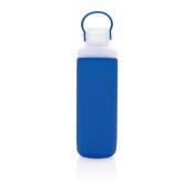 Szklana butelka sportowa 500 ml, w pokrowcu