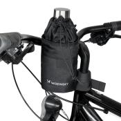 Wozinsky termiczna torba na bidon 1l / butelkę na rower czarna (WBB35BK)