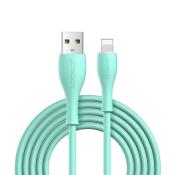 Joyroom kabel USB - Lightning 2,4 A 1 m zielony (S-1030M8)
