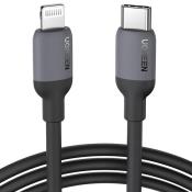 Ugreen kabel do szybkiego ładowania USB Typ C - Lightning (certyfikat MFI) Power Delivery 20W 1m czarny (US387 20304)