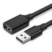 Ugreen kabel przewód przejściówka USB (żeński) - USB (męski) 1m czarny (10314)