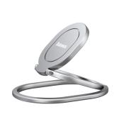 Baseus Rails samoprzylepny uchwyt ring podstawka do telefonu srebrny (LUGD000012)