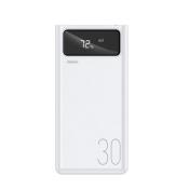 Remax Mengine powerbank 30000 mAh 4x USB 2,1 A biały (RPP-112 white)