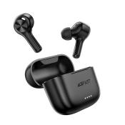 Acefast dokanałowe słuchawki bezprzewodowe TWS Bluetooth 5.0 wodoodporne IPX6 czarny (T1 black)